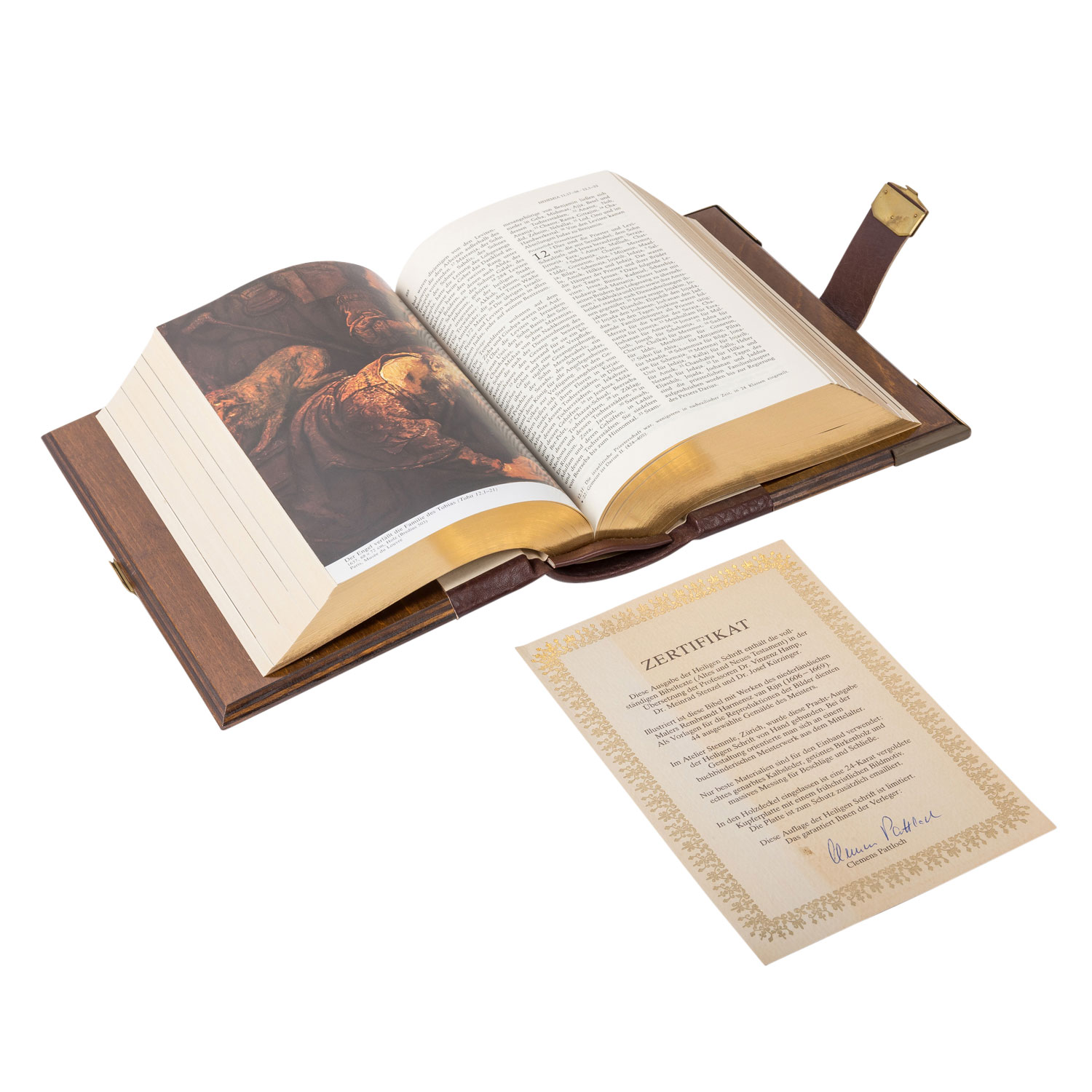 Bibel Prachtausgabe illustriert mit Werken REMBRANDTS