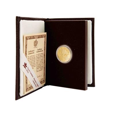 Kanada /GOLD - Elisabeth II. 100 $ Alphabetisierung 1990