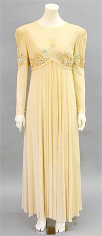 VINTAGE, 1960/70er Jahre: edles Modell-Abendkleid, ca. Größe 42.