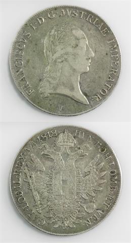 RDR - Franz II Taler 1818/V,