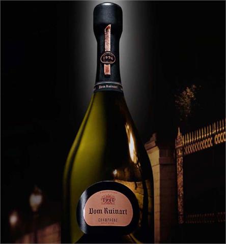 Champagner DOM RUINART Rosé Jahrgang 1990 Magnum Flasche 1,5L