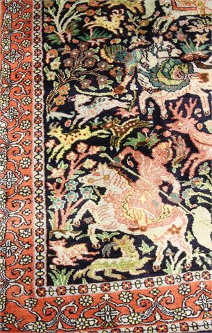 Orientteppich. GHOM/IRAN, 20. Jh., 150x94