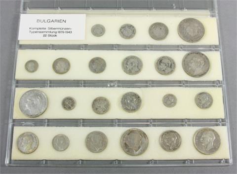 Bulgarien - 1879/43, Sammlung von 22 Münzen,