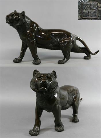 Schreitender Tiger, Japan, Meiji Zeit (1868-1912),