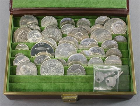 Weltmünzen - Konvolut, ca. 37 Stück,