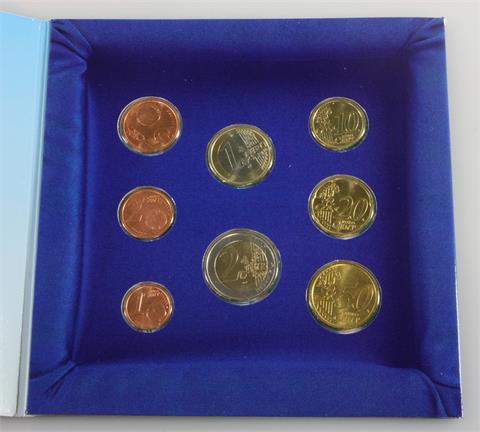 San Marino  - KM Set 1 Cent bis 2 Euro 2002, prfr.