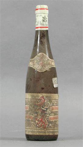 1 Flasche , Deidesheimer Geinhöhle Riesling Trockenbeerenauslese 1967.