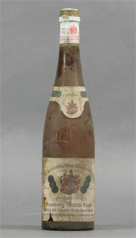 1 Flasche Weingut A. Gillot & Söhne Oppenheim Rhein 1064er