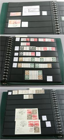 Brfm. Dt. Reich - Zusammendrucke, ca. Euro 5.000 Katalogwert nach Angabe