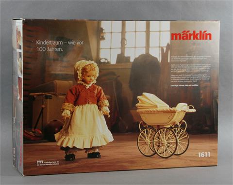 MÄRKLIN Puppenwagen mit Heidi Ott Puppe, 20.Jh.,