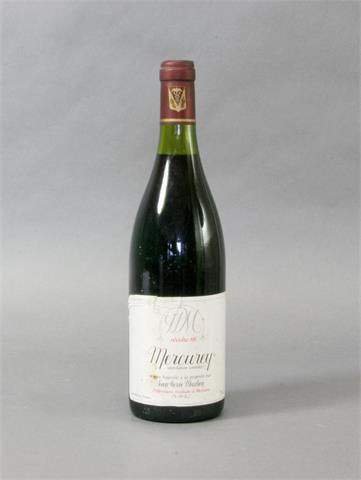 1 Flasche Jean Pierre Meulien Mercurey récolte 86.