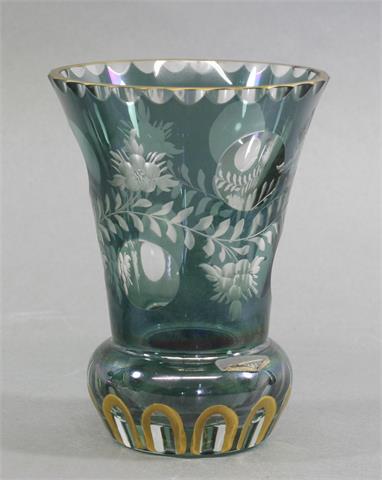 Vase, Alexandritglas, 20./ 21. Jh.
