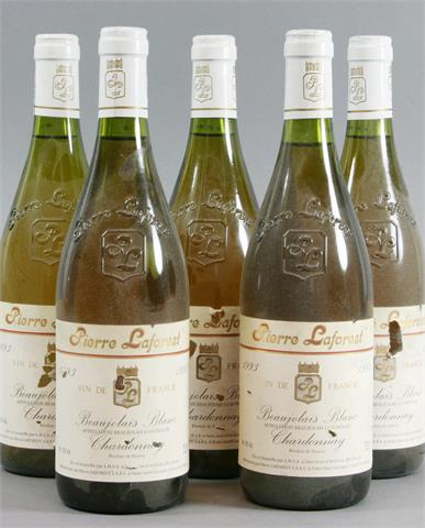 8 Flaschen, Pierre Laforst 1993, Vin de France.