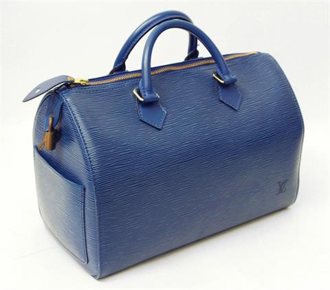 LOUIS VUITTON VINTAGE, 1995: elegante Handtasche, Modell "SPEEDY 30 EPI", 32,5x22,5x18 cm.
