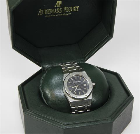AUDEMARS PIGUET Armbanduhr "Royal Oak (33mm)". Edelstahl. Automatic-Werk,