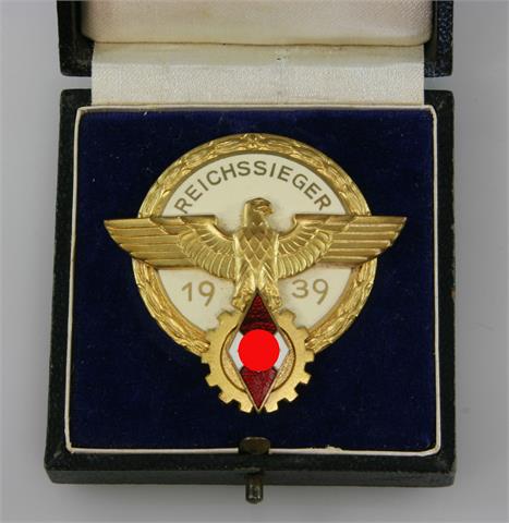 Abzeichen 3. Reich - Reichssieger/Berufswettkampf, Siegerabzeichen für 1939,