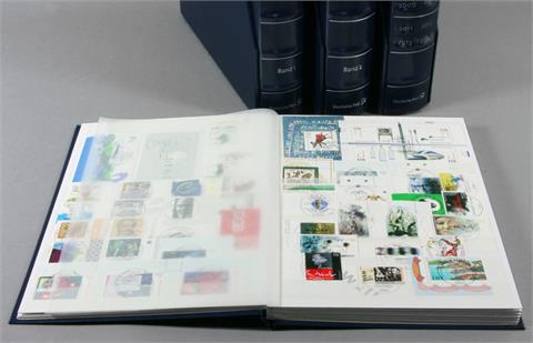 Brfm. Bund - D.-Plus Sammlung aus 1990/2009 + Dubletten, postgültige Nominale!