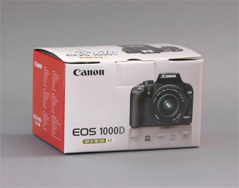 Canon Kamerakit EOS 1000D mit Objektiv,