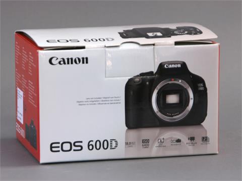Canon EOS 600D Kameragehäuse,