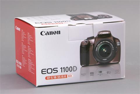 Canon EOS, Kamera, 1100 D mit Objektiv,