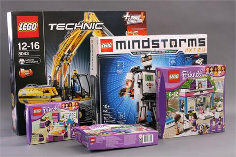 Lego Technic 8043, Lego Mindstorms 8547,