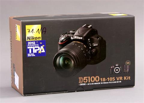 Nikon D5100 18-105 VR Kit,