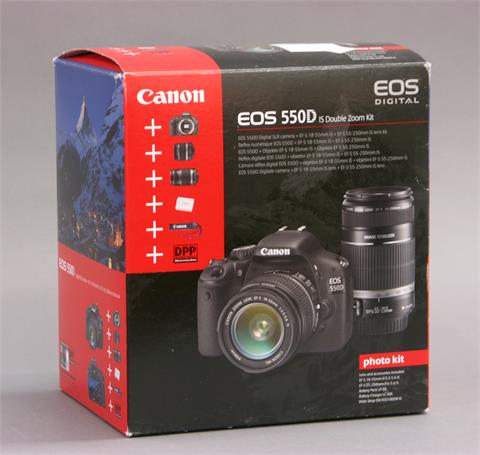 Canon, EOS 550D, doubl Zoom Kit,