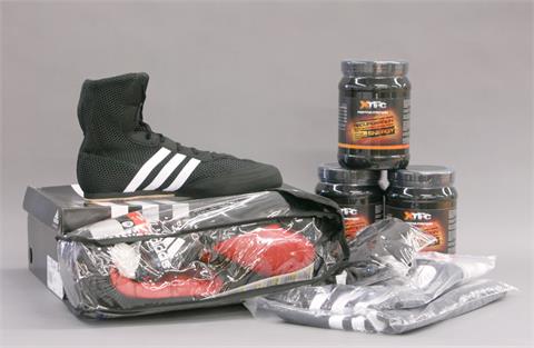 Adidas (Boxer Handschuhe, Shorts XXL, Top XXL,