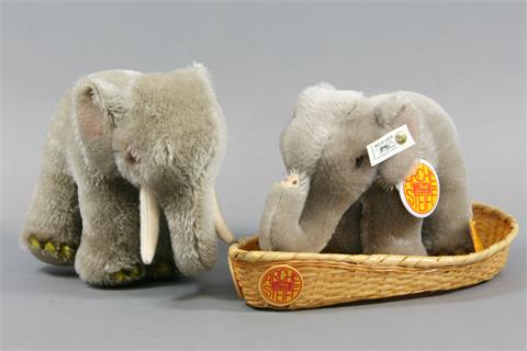 STEIFF Arche Elefanten-Set, 1992-1997,
