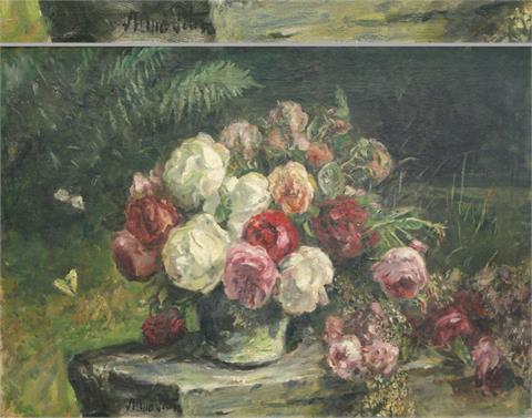 PETERS, ANNA (1843 - 1926): Blumenstillleben.