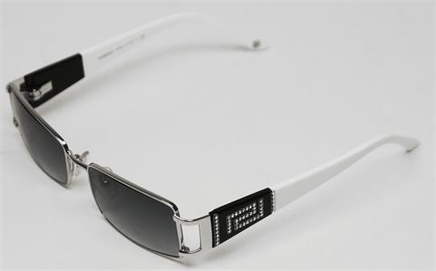 VERSACE elegante Sonnenbrille, Modell "1163-B", NP ca. €700,-!