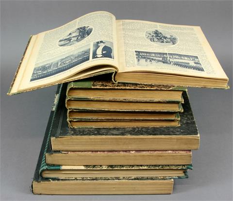 III. Reich - Freudenthaler Zeitung (ehemals Mährisch-Schlesischer Bezirk), gebundene Ausgaben, 4 Bände, Jahrgänge 1938 (Nr.