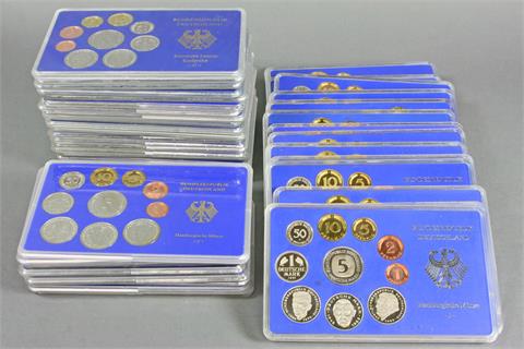 BRD - 44 Kursmünzensätze