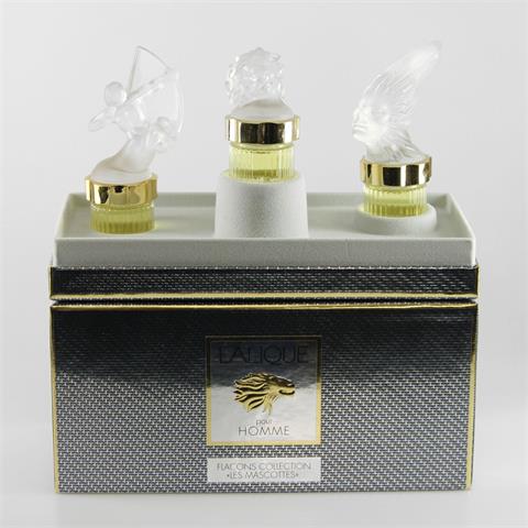 LALIQUE edles Parfumflacon-Miniaturenset.