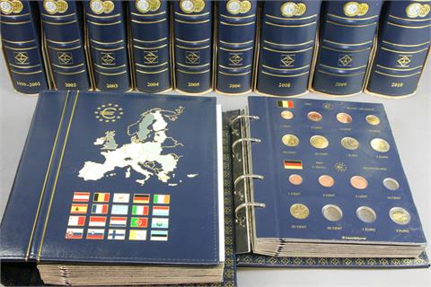 BRD Euro - aus 1999/2011, Sammlung in 11 hochwertigen