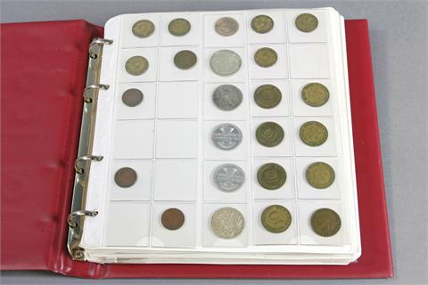 Fundgrube - Deutschland Konvolut: Kleinmünzen,