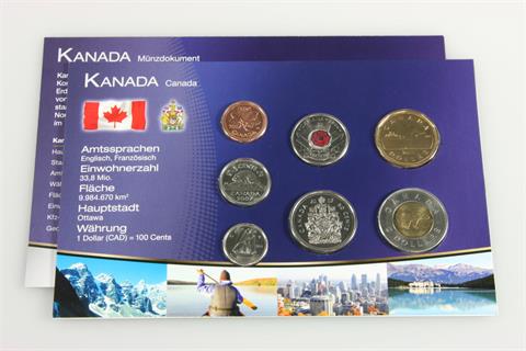 Kanada - KMS, 7 Münzen,