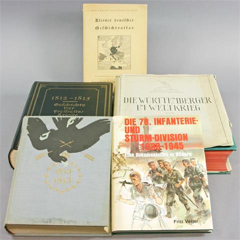 Konvolut - 5 Bücher: Die Württemberger im Weltkrieg /