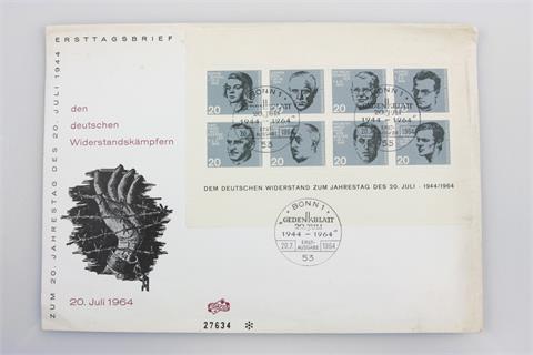 'Dem Deutschen Widerstand zum Jahrestag des 20. Juli 1944/1964',