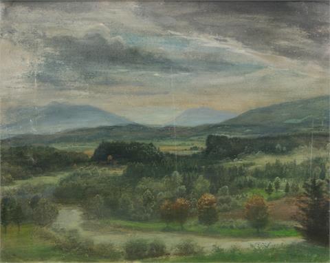 SCHORLING, ADOLF (1895-1973): Idyllische Landschaft.