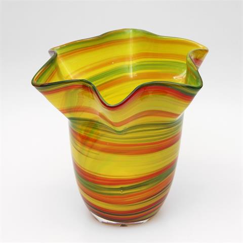 Wohl MURANO, dekorative Vase, 20. Jhd.