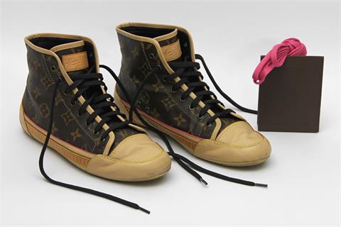 LOUIS VUITTON schicke Sneaker-Booties, Gr. 39.