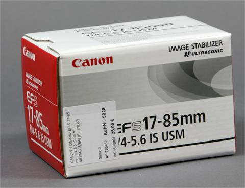 CANON 1 Objektiv EF-S 17-85 mm,