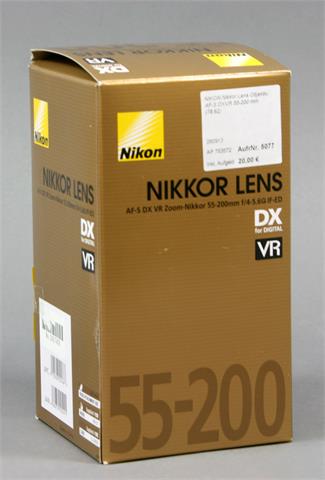 NIKON Nikkor Lens Objektiv,