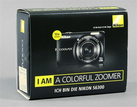 NIKON Coolpix S6300, Digitalkamera,