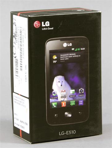 LG Handy E510 Optimus Smartphone,
