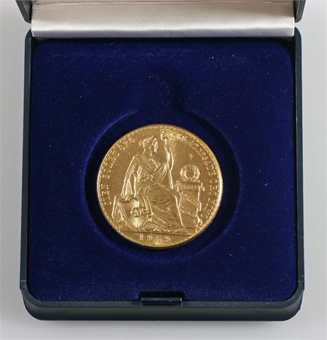 Peru - 100 Soles 1969, ca. 42,1 Gramm GOLD fein,
