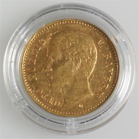Bayern/GOLD - Otto, 1886-1913, 10 Mark 1903 D,
