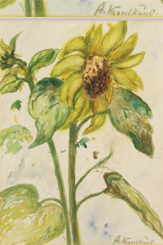 KESSELKAUL, ADDA (1897-1969) 'Sonnenblume'.