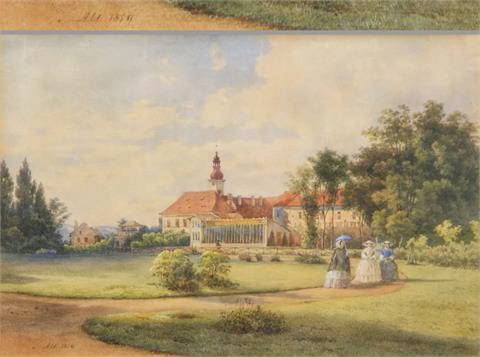Wohl ALT, JAKOB (1789 -1872): Parkszenerie.